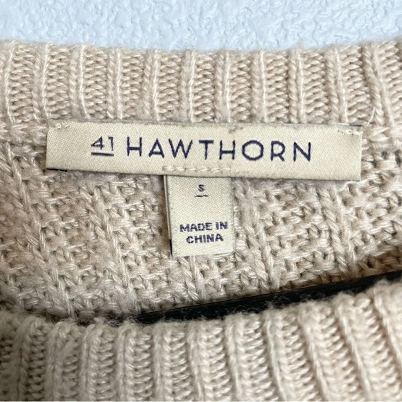 41 Hawthorn Beige Poppi Textured knit sweater - Picture 3 of 7